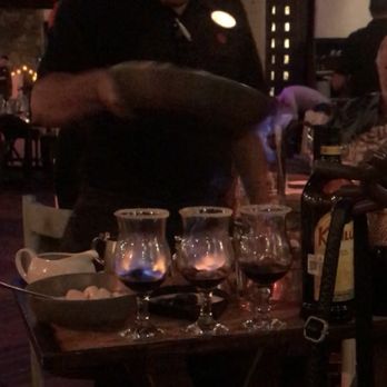 Romeo y Julieta - Fire! Flaming Spanish Coffee, tableside. - Italian Near Me - Cabo San Lucas, BCS