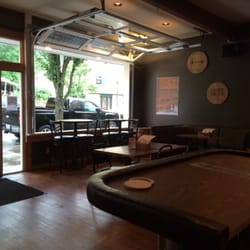 Chappy's Bourbon and Bites - Great new menu. Try the beef brisket and smoke house sampler. Great service!  Really cool setting open to the street!