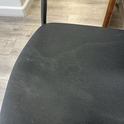 Qazi Nawazish S MD - Pic doesn't show how exactly how filthy the chairs were stained.