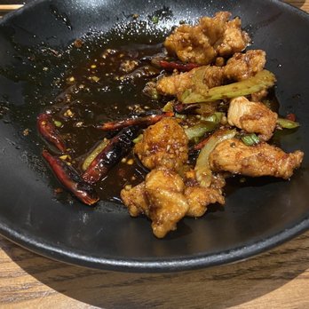P.F. Chang's - King pao chicken. Smaller portion than most places and no cashews. (This is half eaten) - Asian Fusion Near Me - Brandon, Florida