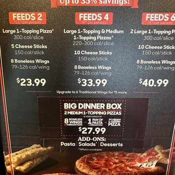 Pizza Hut - Menu w/ specials - Chicken Wings Near Me - Dumfries, Virginia