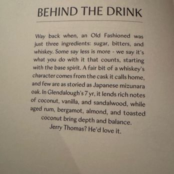 The Dead Rabbit - PARLOR MENU - Cocktail Bars Near Me - New York, New York