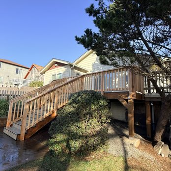 Treeline Construction - New deck build - General Contractors Near Me - Otis, Oregon