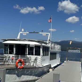 Mccall Lake Cruises - The Idaho at dock - Boat Charters Near Me - Mccall, Idaho