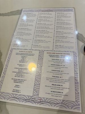 Menu photo 2 Yume Sushi Arlington, VA Menu photo 2 Yume Sushi Arlington, VA