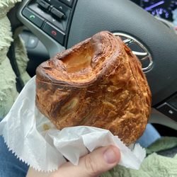 Ham and Swiss croissant