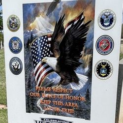 Midwest City Veterans Memorial - Signage
