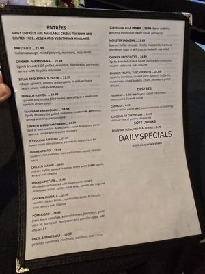 Menu photo 4 Nate's Italian Kitchen Tucson, AZ