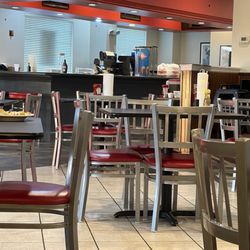 The Blue Plate - West - A very small section of the diner inside. (Respecting the privacy of the diners around me.)