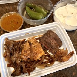 Leftovers of the fajitas a Caballo as we say in Argentina. Leftovers of the fajitas a Caballo as we say in Argentina.
