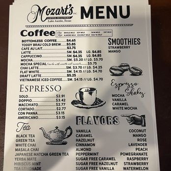 Mozart's Coffee Roasters - Coffee & Tea Near Me - Austin, Texas