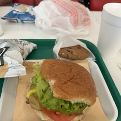 Czech-Mex Bakery & Cafe - Sandwich combo with chips, tea or lemonade and a cookie.