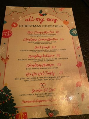 Menu photo 2 All My Exes Charleston, SC