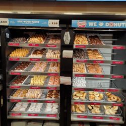 Dunkin' - Bill Lewis of Vero Beach stopping in at Dunkin' Donuts.