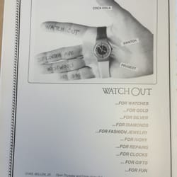 Watch Out Jewelers - Circa 1988