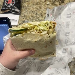 Jimmy John's - Thai chicken "wrap"