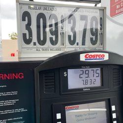 Costco Gasoline - Topped 'ur off,  Joe.