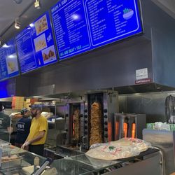 Mike's Calzones & Deli - Menu and interior