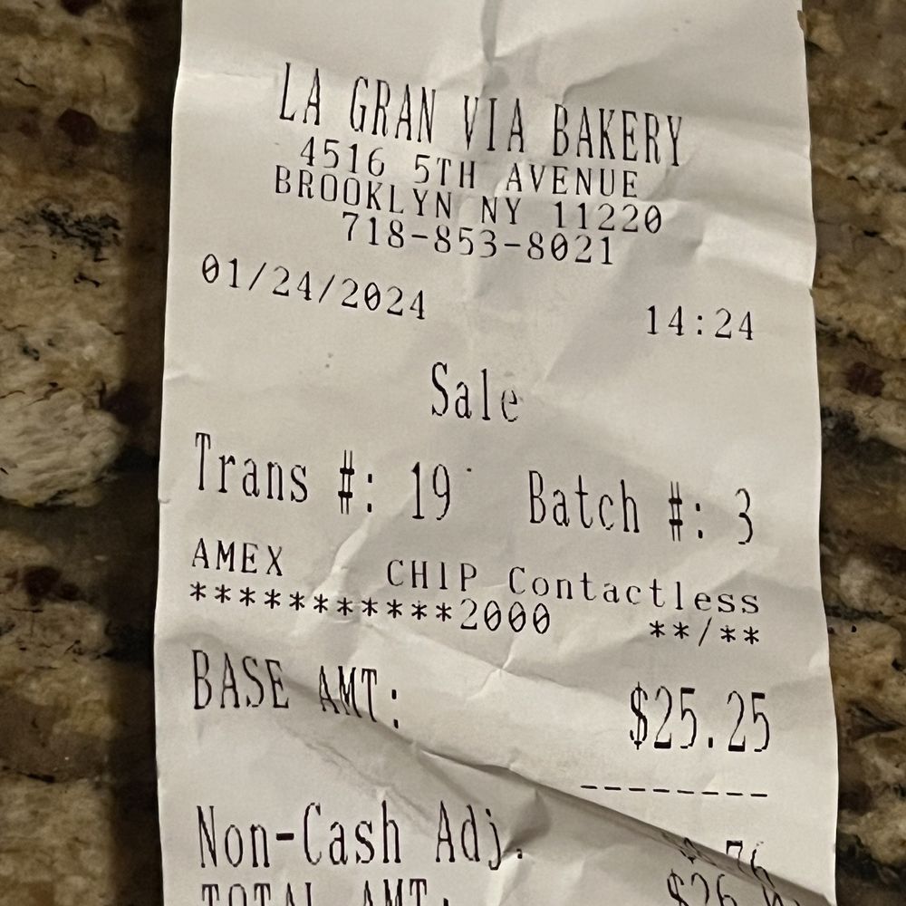 Receipt