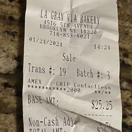 Receipt Receipt