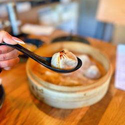 Dough Zone Dumpling House - San Mateo - Pork soup dumplings IG: lisaeatsf