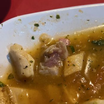 Vida Mariscos - Ordered the Ceviche Classico and as you can see the fish is not fully cooked . - Seafood Near Me - Houston, Texas Vida Mariscos - Ordered the Ceviche Classico and as you can see the fish is not fully cooked . - Seafood Near Me - Houston, Texas