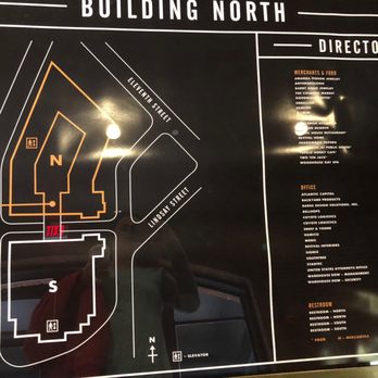 Warehouse Row - Building North map - Shopping Centers Near Me - Chattanooga, Tennessee