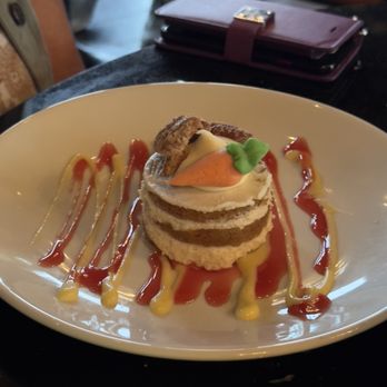 Cafe Zinc - Cafe Zinc carrot cake. - French Near Me - Midland, Michigan