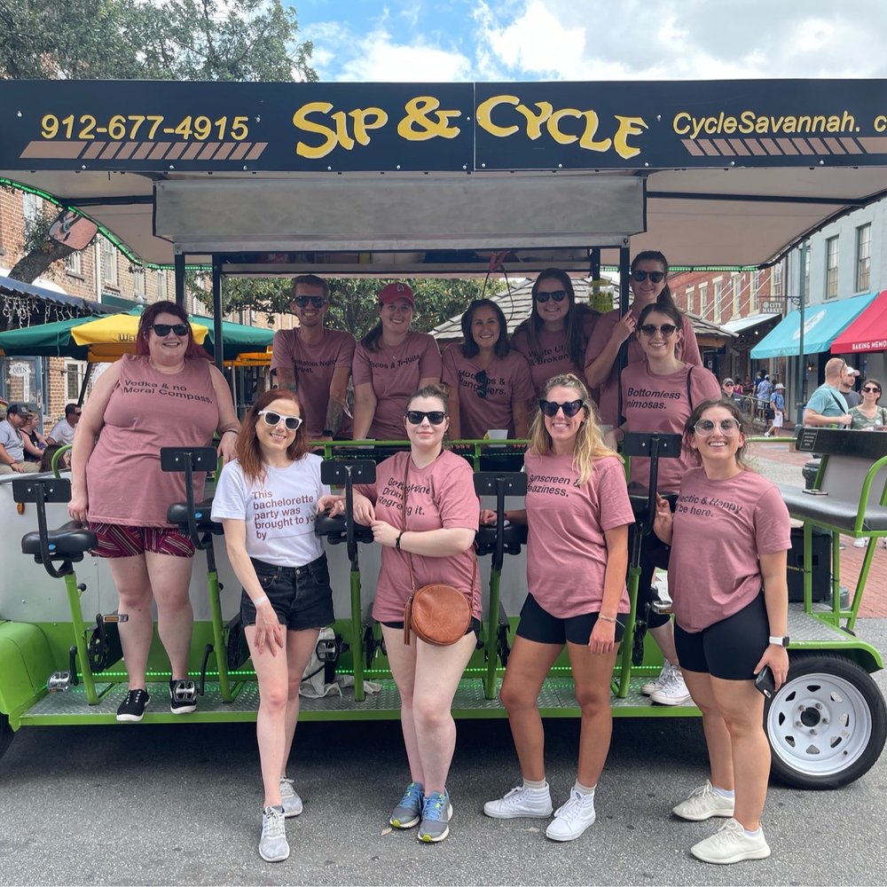 Sip & cycle bar