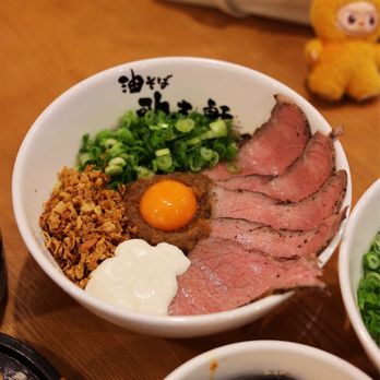 Kajiken - WAGYU ROAST BEEF ABURASOBA - Ramen Near Me - Fullerton, California