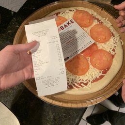 Tomato basil take and bake (they forgot the basil) Tomato basil take and bake (they forgot the basil)