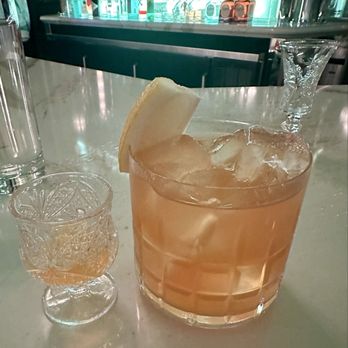 Fhima’s Minneapolis - Drink w vodka infused w horseradish - Cocktail Bars Near Me - Minneapolis, Minnesota