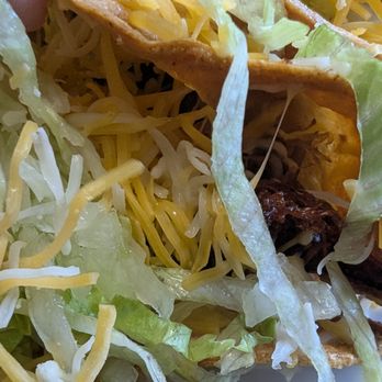 Los Burritos Express - close up of the shredded beef, nice and crispy - Mexican Near Me - Rancho Cordova, California