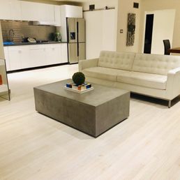 a living room and kitchen