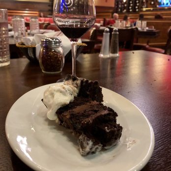 Il Culaccino - Chocolate cake (just a small cut from the big cake they gave us) - Italian Near Me - Chicago, Illinois Il Culaccino - Chocolate cake (just a small cut from the big cake they gave us) - Italian Near Me - Chicago, Illinois