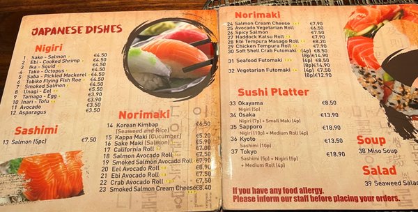 Menu photo 2 Hailan Korean Restaurant Dublin, D