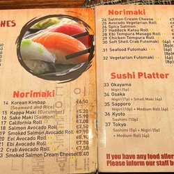 Hailan Korean Restaurant - Menú 10/2022