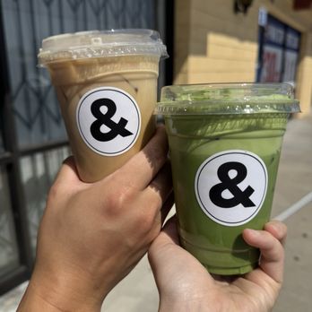 Coffee & - Honey Oat Latte and Matcha Cloud - Coffee & Tea Near Me - Buena Park, California Coffee & - Honey Oat Latte and Matcha Cloud - Coffee & Tea Near Me - Buena Park, California