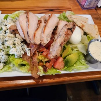 Cherubs Cafe - East Side Salad w/added grilled chicken & ranch dressing on the side. - Cafes Near Me - Belmont, North Carolina