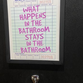 Proof 124 Table and Tavern - Love my bathroom stall art!! - Venues & Event Spaces Near Me - Lawrenceburg, Indiana Proof 124 Table and Tavern - Love my bathroom stall art!! - Venues & Event Spaces Near Me - Lawrenceburg, Indiana