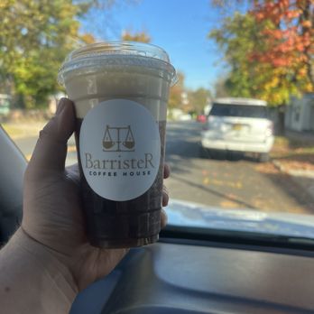 Barrister Coffee House - Maple Syrup Nitro Cole Brew. Perfect - Coffee Roasteries Near Me - Bernards, New Jersey