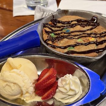 Saddle Ranch Chop House - Half-Baked Chocolate Chip Cookie - Steakhouses Near Me - West Hollywood, California