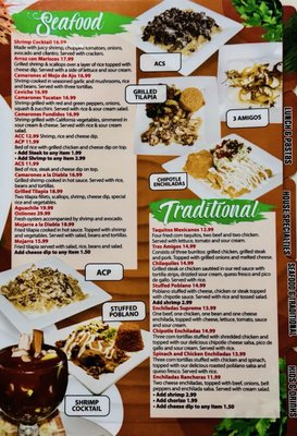 Menu photo 3 Monteverde 2 Mexican Restaurant Piedmont, SC