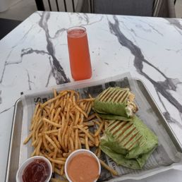 Chicken Avocado Wrap Chicken Avocado Wrap