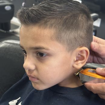 Alex Barber Shop - Love the way he was able to spike it in the front with the right cut (no gel)! - Barbers Near Me - San Jose, California