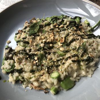 Table, Donkey and Stick - Spring risotto - Modern European Near Me - Chicago, Illinois Table, Donkey and Stick - Spring risotto - Modern European Near Me - Chicago, Illinois