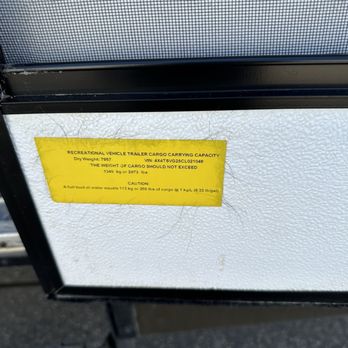 Camping World - Forest Lake - Dog hair stuck in sticker????? - RV Dealers Near Me - Forest Lake, Minnesota