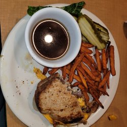 The Loose Moose Saloon & Conference Center - The food is phenomenal especially at 10:50pm! Hot fresh and especially delicious! A must try!  Little hidden gem!