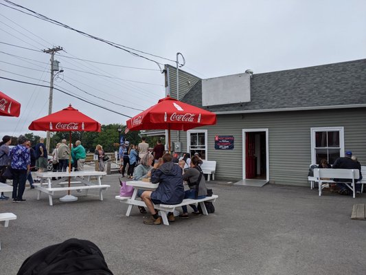 Photo of The Clam Shack - Kennebunk, ME, US. Patio