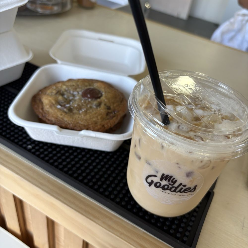 My Goodies - Iced Latte and Sea Salt chocolate chip cookie - Bakeries Near Me My Goodies - Iced Latte and Sea Salt chocolate chip cookie - Bakeries Near Me